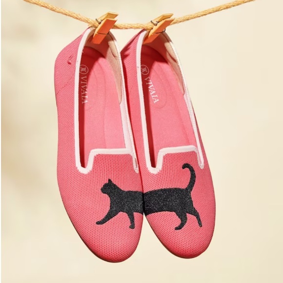 Vivaia Shoes - Vivaia Round-Toe Embroidered Loafers (Audrey)Size 40.5